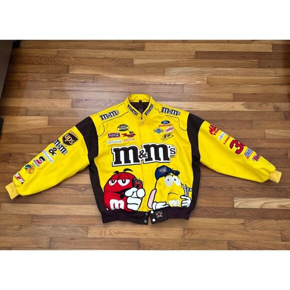 JH Design Other - JH Design M&M Elliott Sadler #38 Nascar Jacket Robert Yates Racing Size XL